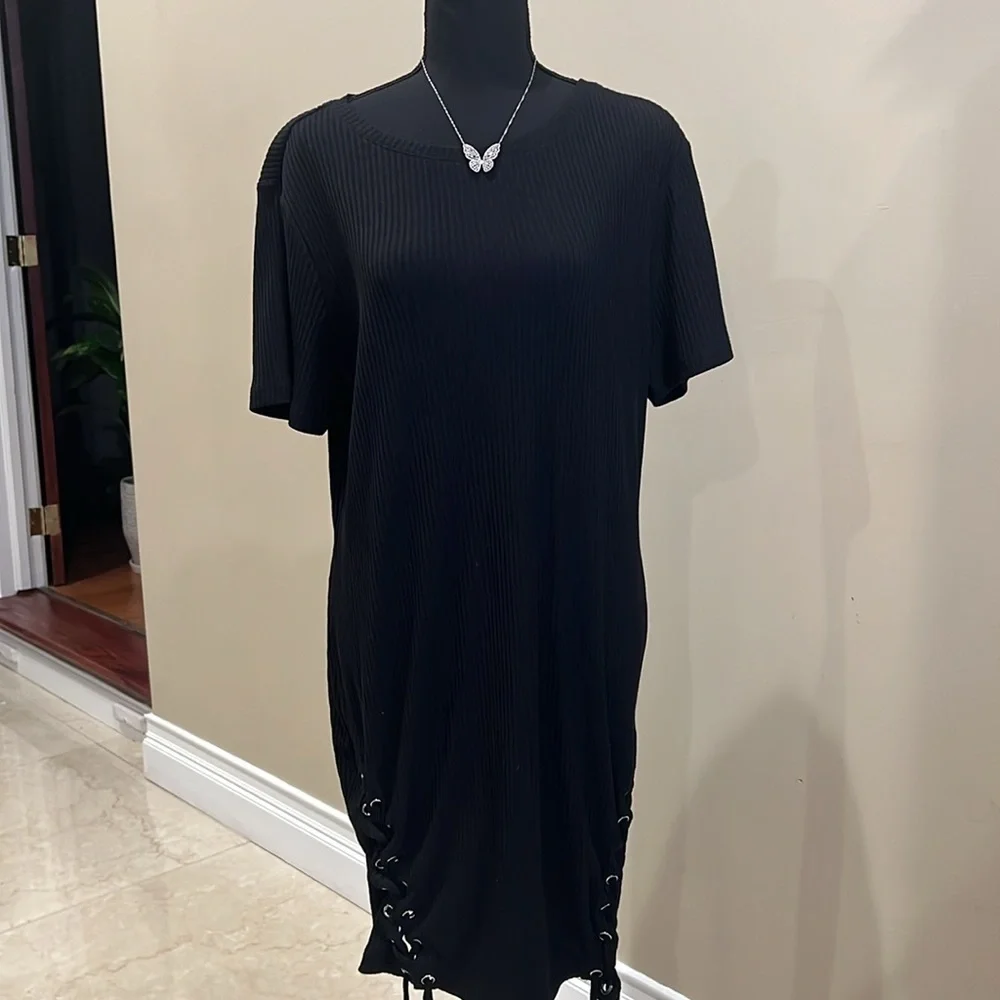 Forever, 21+ black dress ribbed